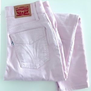 🍬Pink Levi’s high rise skinny jean